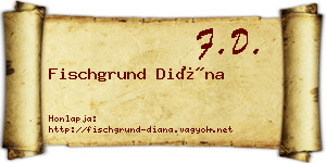 Fischgrund Diána névjegykártya