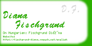 diana fischgrund business card